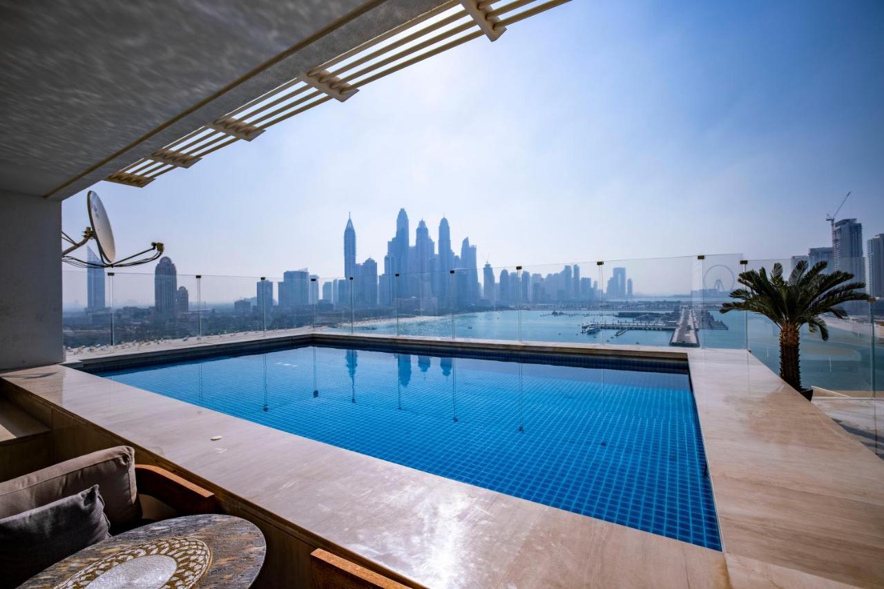 Five Palm Luxury Penthouse Full Marina View & Private Pool Hotell Dubai Exteriör bild