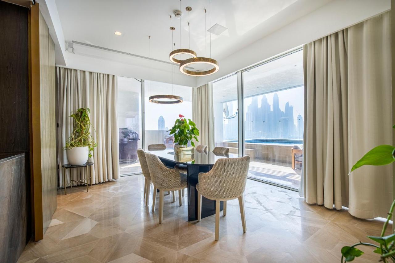 Five Palm Luxury Penthouse Full Marina View & Private Pool Hotell Dubai Exteriör bild
