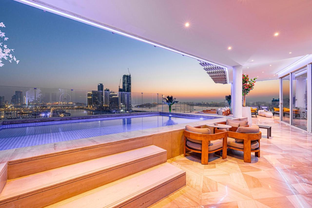 Five Palm Luxury Penthouse Full Marina View & Private Pool Hotell Dubai Exteriör bild