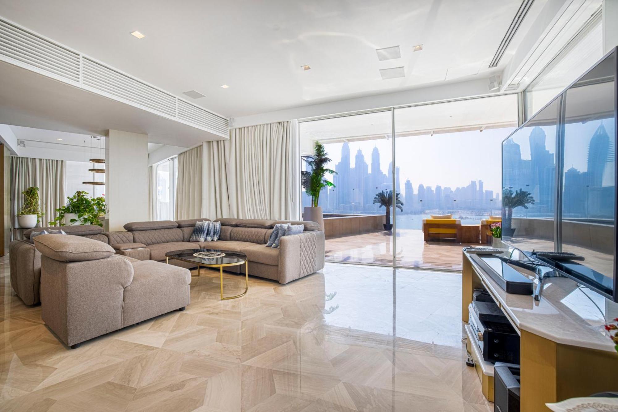 Five Palm Luxury Penthouse Full Marina View & Private Pool Hotell Dubai Exteriör bild