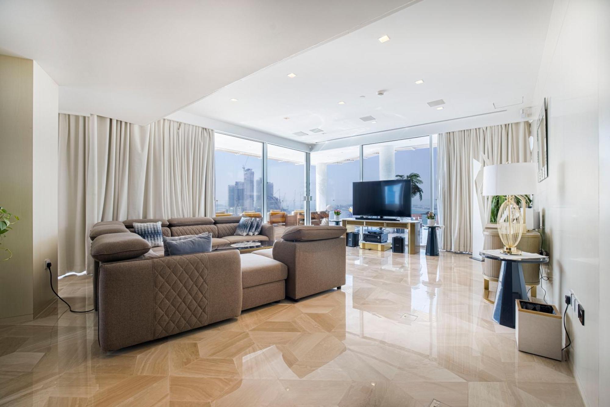 Five Palm Luxury Penthouse Full Marina View & Private Pool Hotell Dubai Exteriör bild